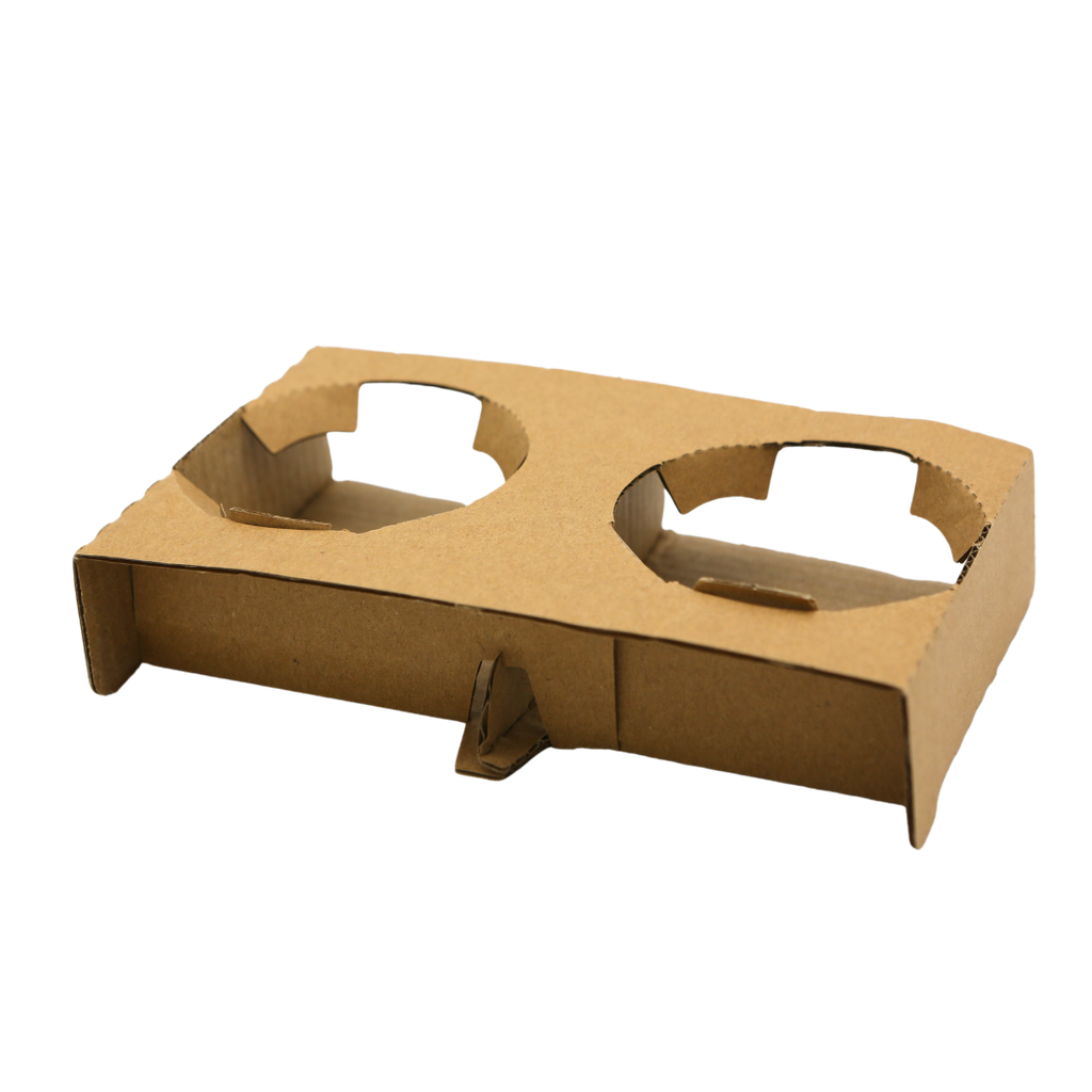 Kraft Carrying Tray(splittable)(17.5*21.6*3.5cm;300pcs)