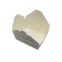 White Kraft Meal Box Cat Logo(2000ml;200pcs)