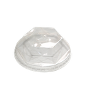 90mm PET Diamond  Lid  (transparent; 1000pcs)