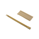 Bamboo cutlery Set (chopsticks+tissue) 500pcs
