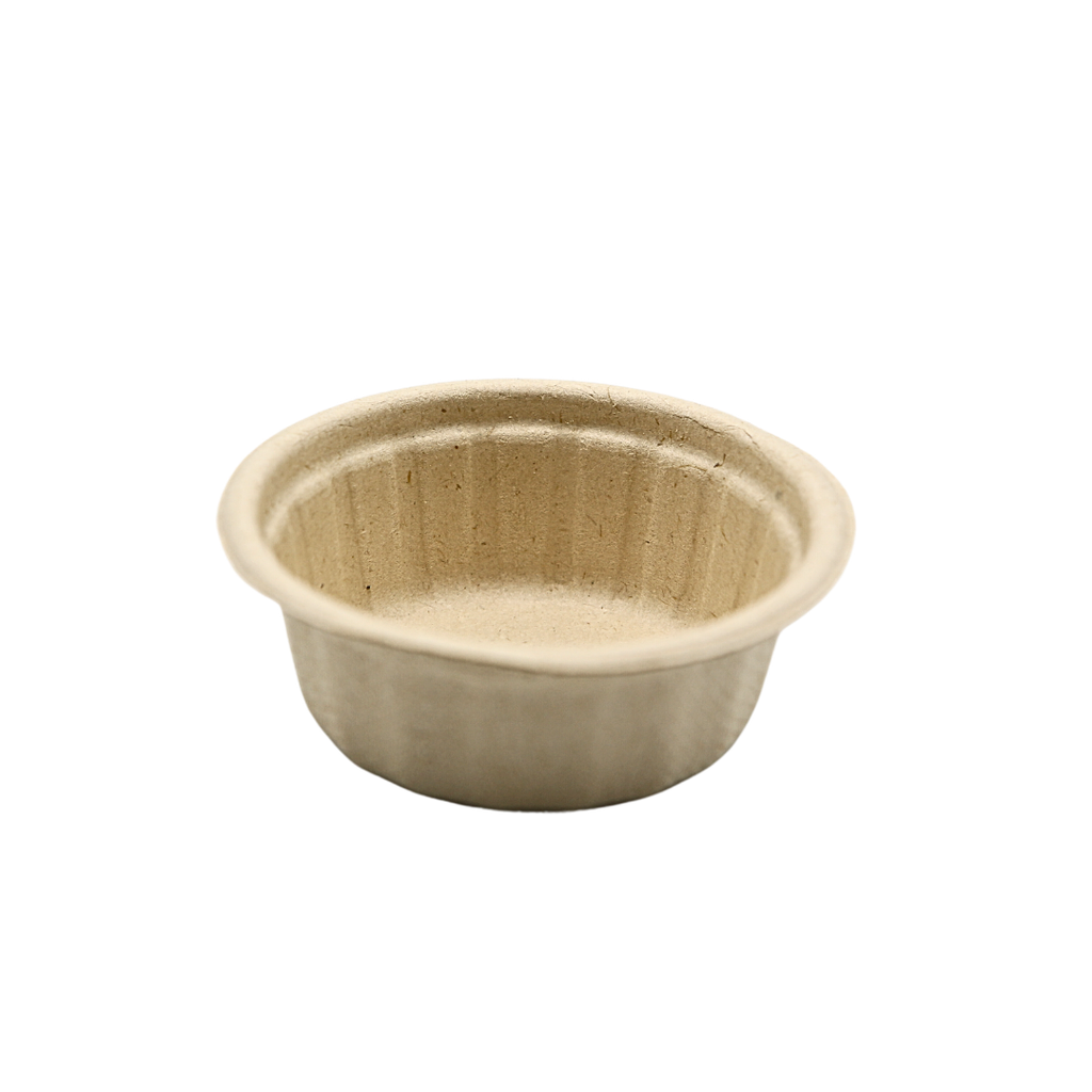 本色纸浆蘸料碗(50ml;500pcs)