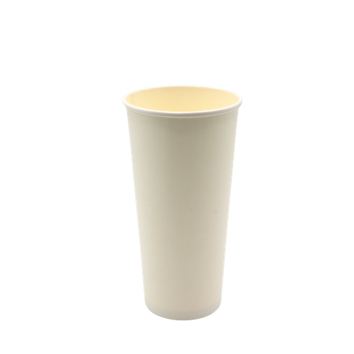 [GT07102] 90-700ml 单层奶茶纸杯 白色 (300g/m2;1000pcs)